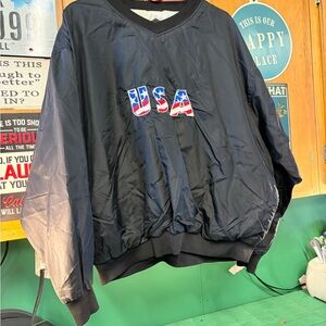 Port and Company Black Windbreaker Jacket